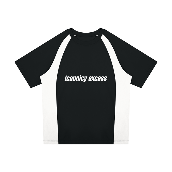 Iconnicy Excess - Unisex Raglan Color Block T-Shirt