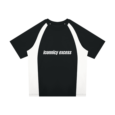 Iconnicy Excess - Unisex Raglan Color Block T-Shirt