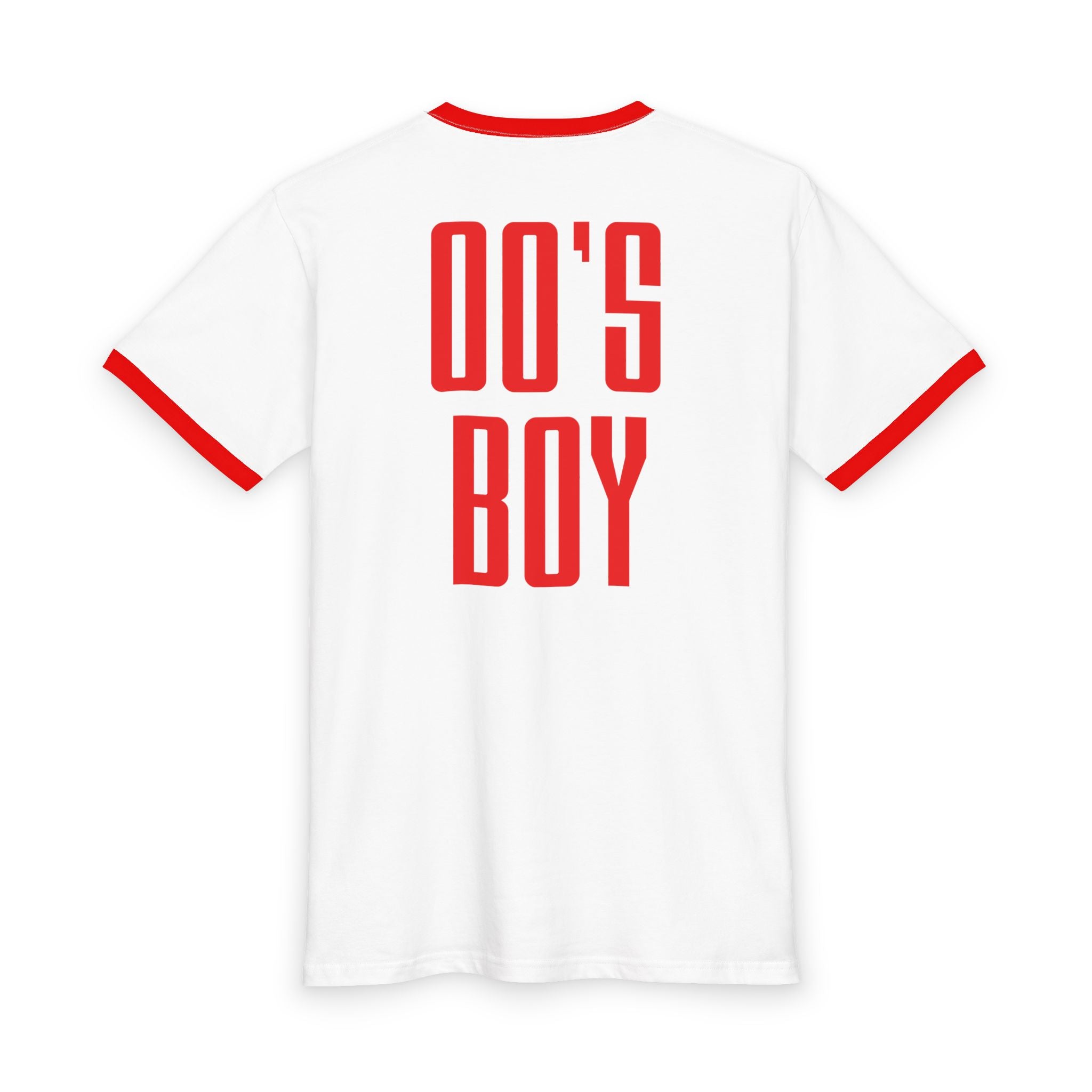 00's Boy Ringer Tee — Born in 00's Retro Graphic T-Shirt