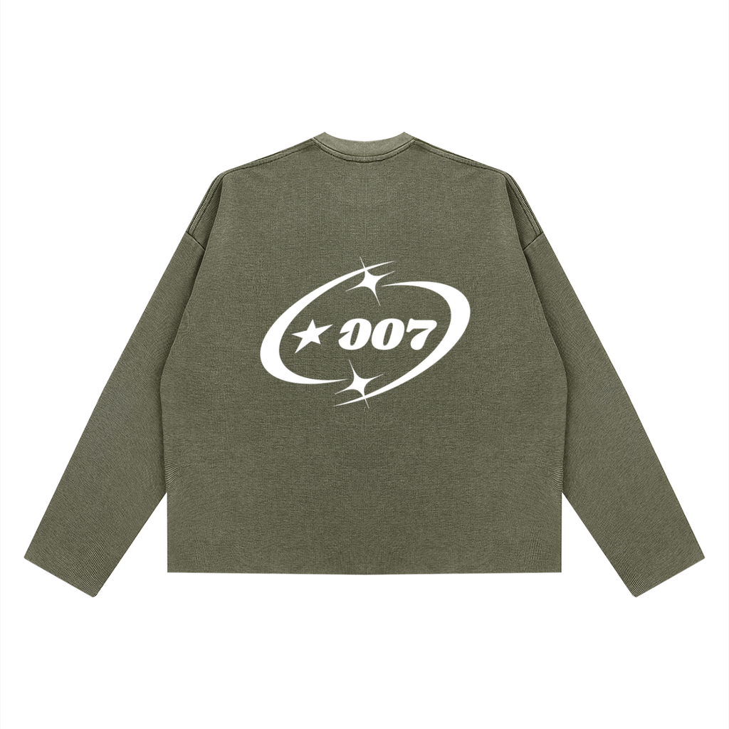 Iconnicy Excess - Unisex Vintage Wash Boxy  Waffle Raw Edge T-Shirt