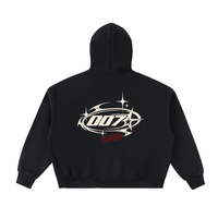 007 Supply Standard Issue Full-Zip Boxy Hoodie — Logo Hoodie