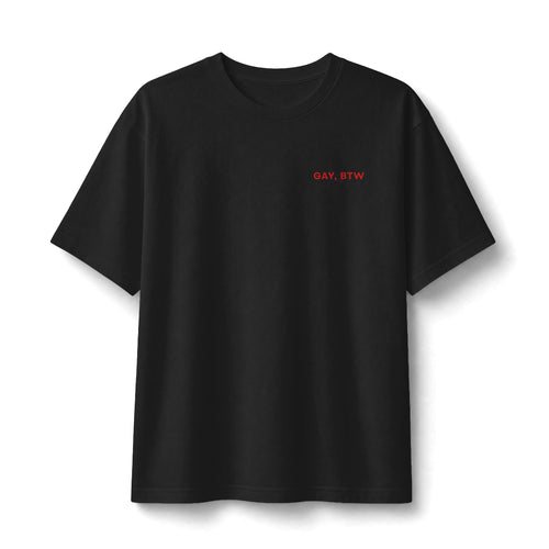 Too Cute to Be Straight T-Shirt | Gay BTW graphic tee, Pride top
