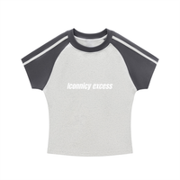 Iconnicy Excess - Bodycon Raglan Tee
