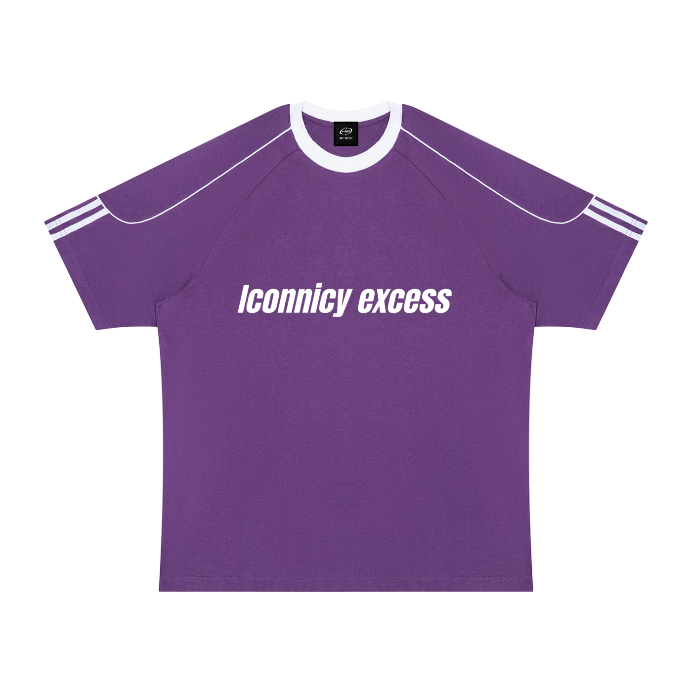 Iconnicy Excess - Unisex Raglan Color Block T-Shirt