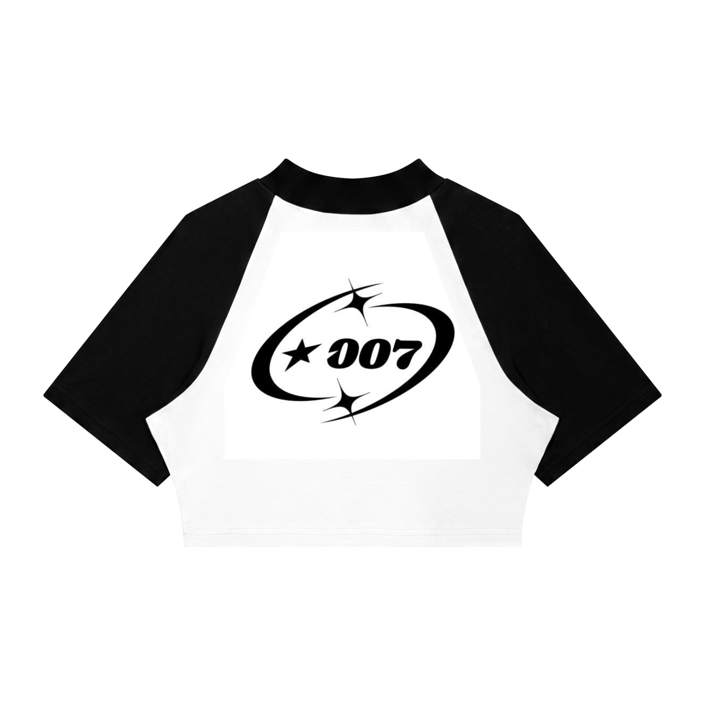 Iconnicy Excess - Women’s Color Block Raglan Crop T-Shirt
