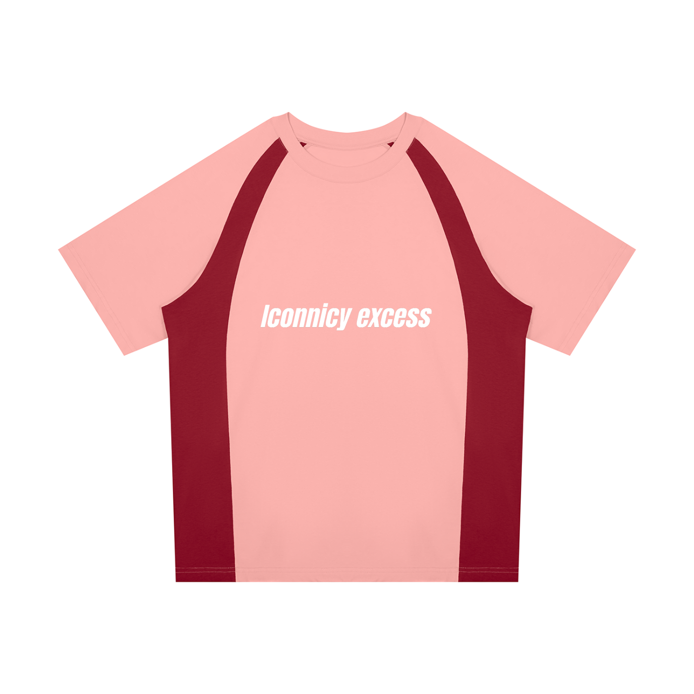 Iconnicy Excess - Unisex Raglan Color Block T-Shirt