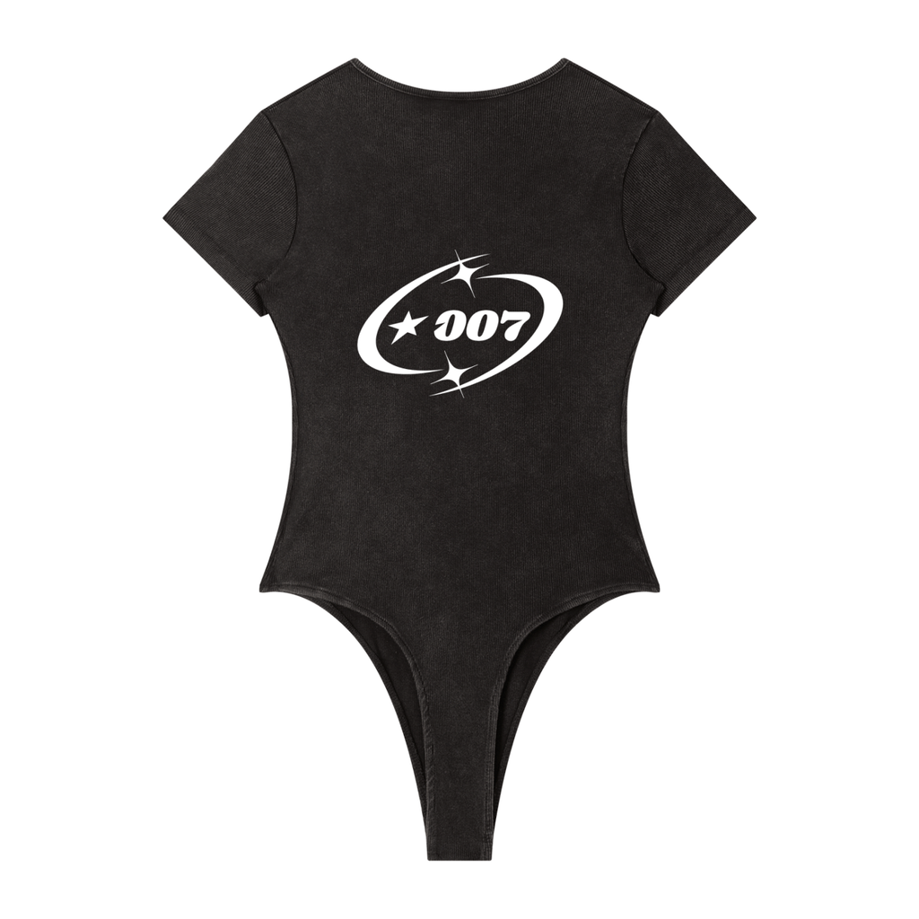 Iconnicy Excess - Women's Mineral Wash Crewneck Bodysuit