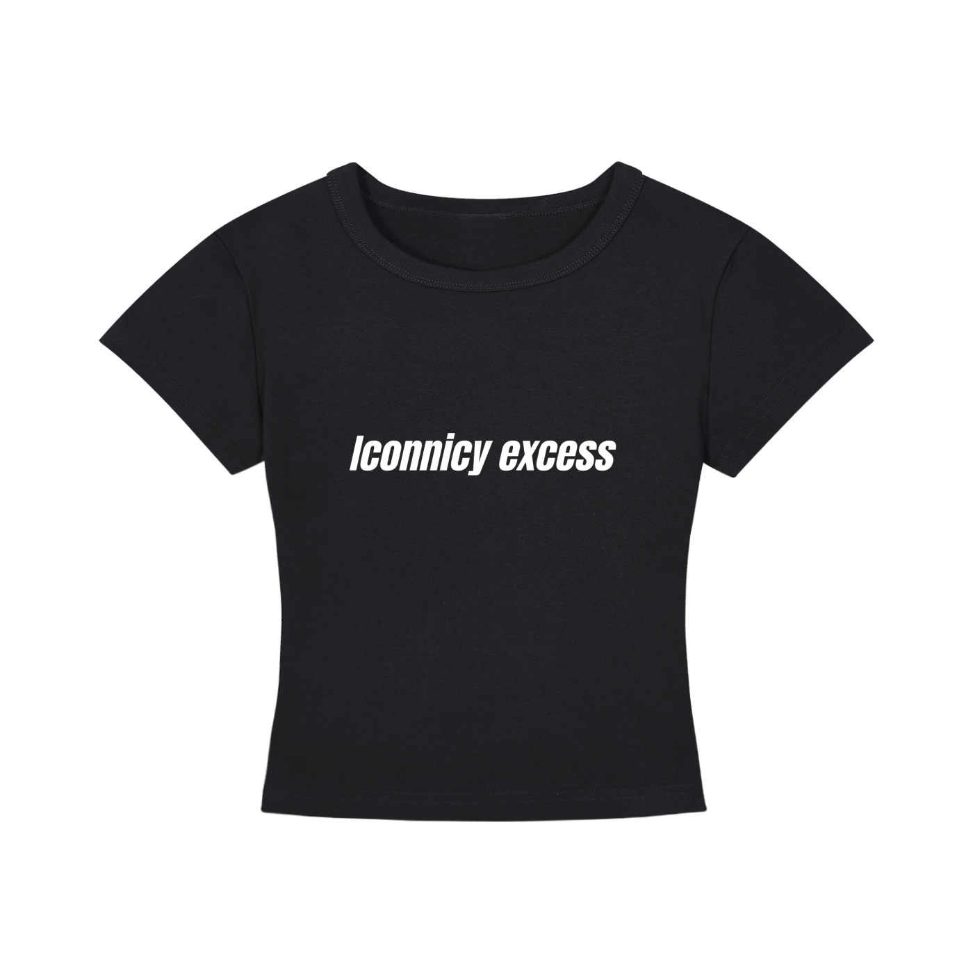 Iconnicy Excess - Women's Cropped T-Shirt