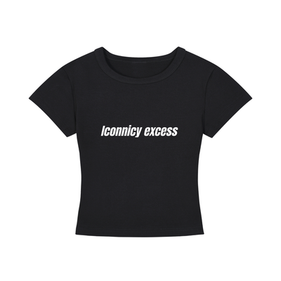 Iconnicy Excess - Women's Cropped T-Shirt