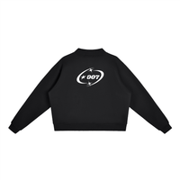 Essential Fleece Mock-Neck Crew Sweatshirt