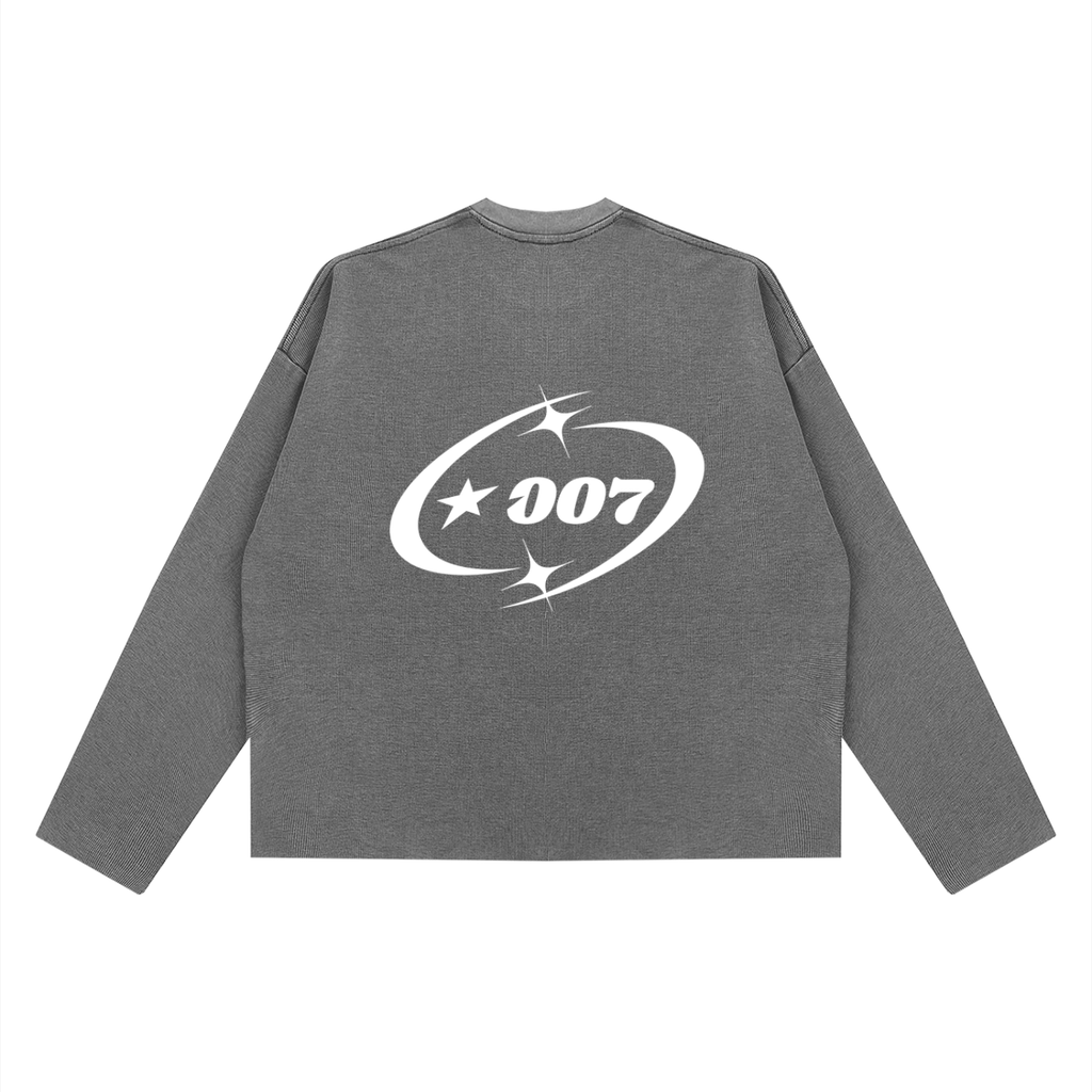 Iconnicy Excess - Unisex Vintage Wash Boxy  Waffle Raw Edge T-Shirt