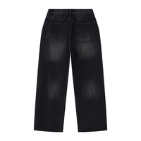 Men's Vintage Wash Wide Leg Jeans