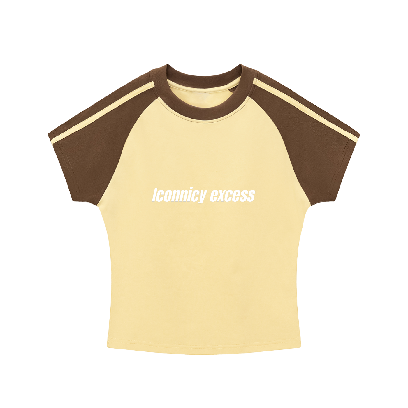 Iconnicy Excess - Bodycon Raglan Tee