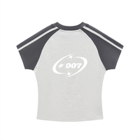 Iconnicy Excess - Bodycon Raglan Tee