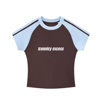 Iconnicy Excess - Bodycon Raglan Tee