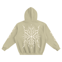 007 Supply Oversized Boxy Hoodie — Tribal Star Graphic Streetwear