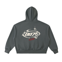 007 Supply Standard Issue Full-Zip Boxy Hoodie — Logo Hoodie